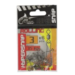 AGRAFE POWERLINE JIG POWER HYPER SNAP ROLLING -La Pêche Passion agrafe powerline jig power hyper snap rolling z 2644 264482 2