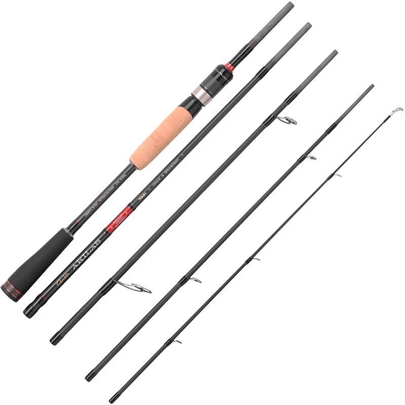 CANNE SPINNING GAMAKATSU AKILAS MOBILE CRANK & MEDIUM JIG 3 CANNE SPINNING GAMAKATSU AKILAS MOBILE CRANK & MEDIUM JIG