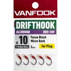 HAMÇON SIMPLE VANFOOK DRIFT HOOK DRS-50F - PAR 5