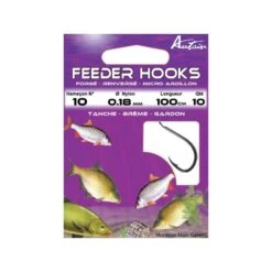 HAMEÇON MONTÉ AUTAIN FEEDER HOOKS - 369 - PAR 10