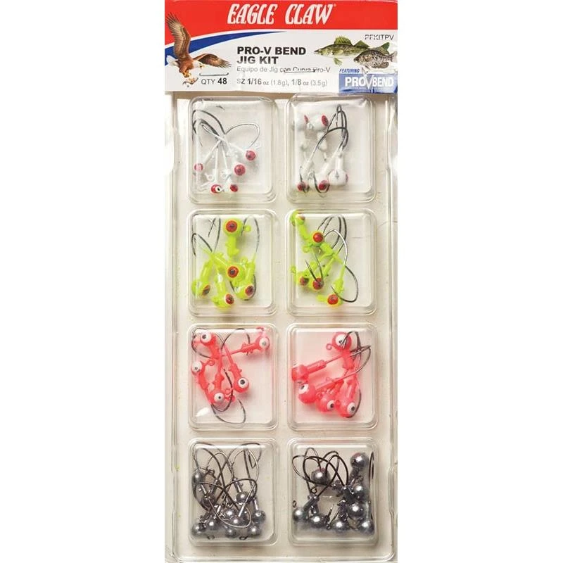KIT MONTAGE EAGLE CLAW PRO-V JIG 3 KIT MONTAGE EAGLE CLAW PRO-V JIG