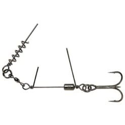 MONTURE SAVAGE GEAR SS CORKSCREW STINGER 3G RED + BN - PAR 2