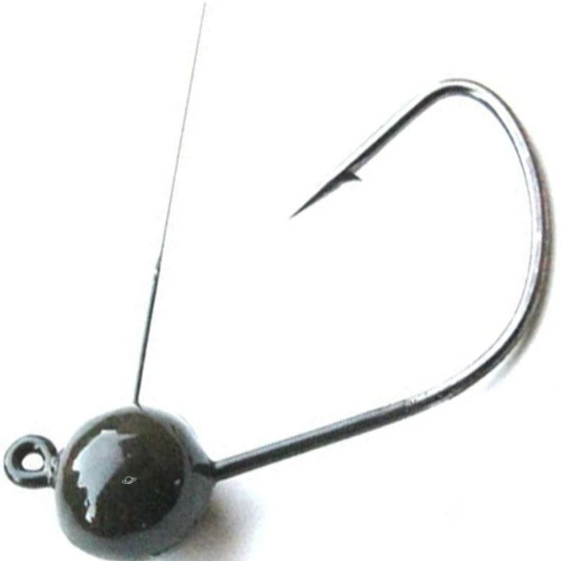 TETE PLOMBEE V&M SHAKEY WACKY GREEN PUMPKIN - PAR 3 3 TETE PLOMBEE V&M SHAKEY WACKY GREEN PUMPKIN - PAR 3